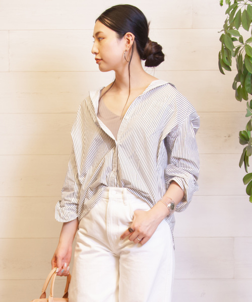 ブラウス シャツ bid/カシュクールシャツ02 レディース B.I.D. ブラウス シャツ bid/カシュクールシャツ02 レディース