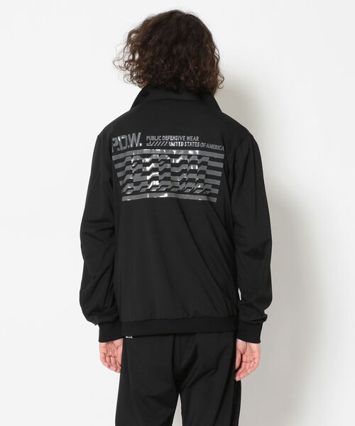 AVIREX PDWミリタリージャケットブラックベンチレーション