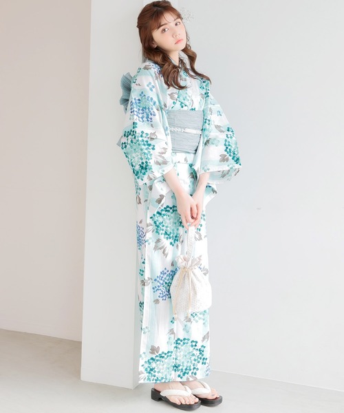 Dita（ディータ） 浴衣 1人で着られる浴衣5点セット 和歌山染工日本