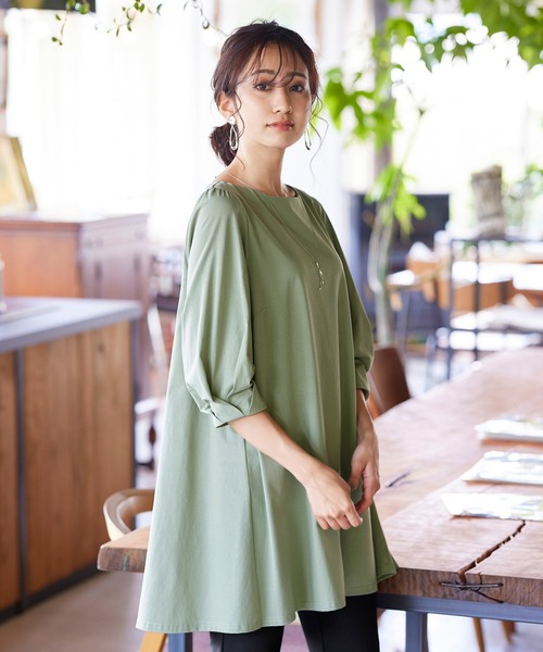 【ックフレア】 チュニック 大人可愛いバックフレアカットチュニック ZOZOTOWN PayPayモール店 - 通販 - PayPayモール ソフトでサ