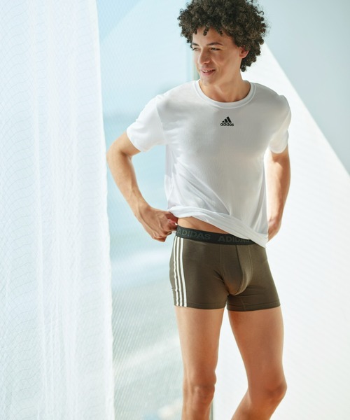 adidas ボクサーパンツ adidas/アディダス 3ストライプス 前とじ