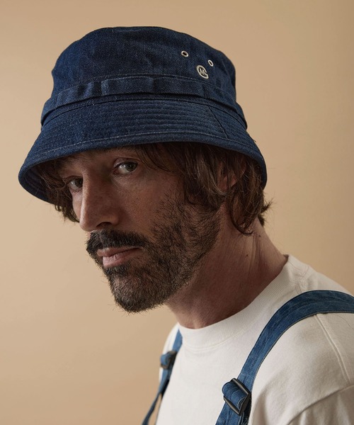 CROWNFAIR バケットハット　バケハ バザール VARZAR Herringbone label bucket hat beige バケットハット