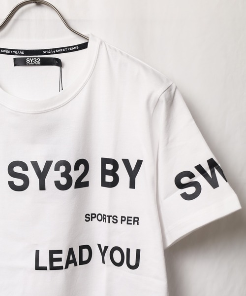 SY32 by SWEET YEARS tシャツ 「SY32 YEARS」AROUND LOGO TEE