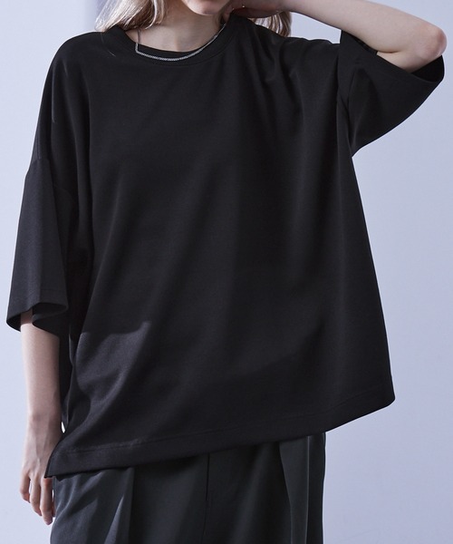 Loose tシャツ ハイドレープ トロミポンチ オーバーサイズT