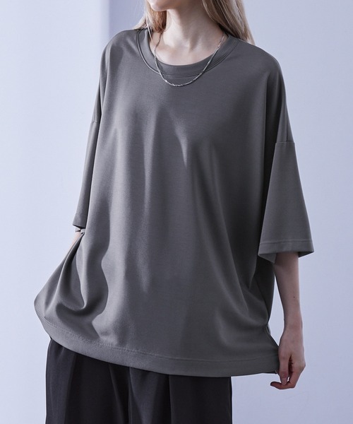 Loose tシャツ ハイドレープ トロミポンチ オーバーサイズT