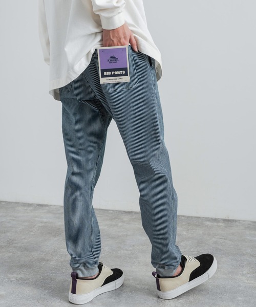 パンツ 新色追加 KRIFF MAYER クリフメイヤー コットンストレッチツイル・ヒッコリーデニムクライミングジョガーパンツ メンズ レディース | KRIFF MAYER | 18