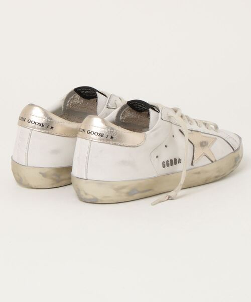 スニーカー SUPER-STAR LEATHER UPPER LAMINATED STAR LETTERING メンズ レディースの画像