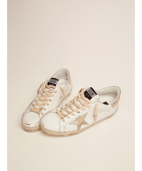 スニーカー SUPER-STAR LEATHER UPPER LAMINATED STAR LETTERING メンズ レディースの画像