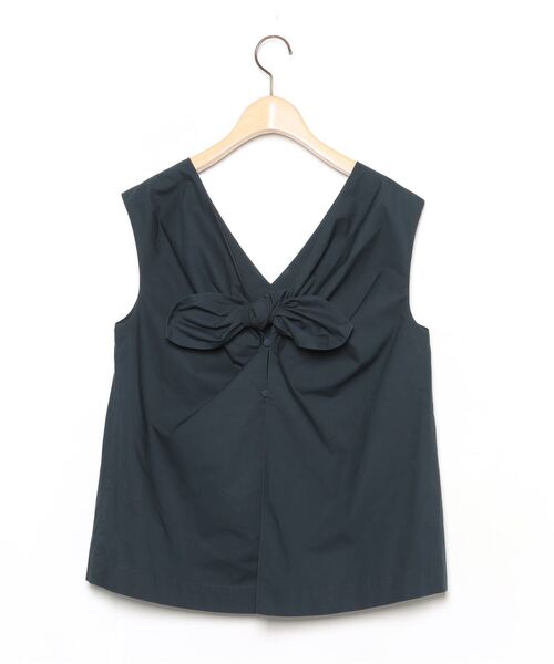 BEAUTY＆YOUTH UNITED ARROWS ノースリーブブラウス - ブルー 