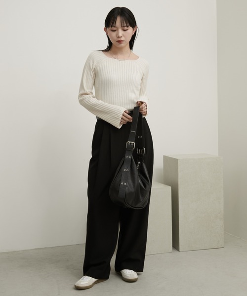 Aunt Marie's（アントマリーズ） ニット セーター スクエアリブ