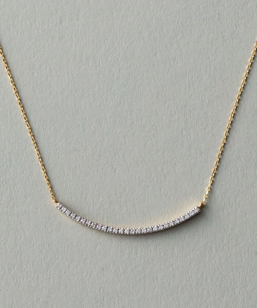 ete bijoux（エテ ビジュー） ネックレス K18YG パーティクル バイ
