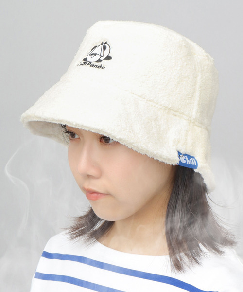 A.M.S. 帽子 ハット Chill Panda（チルパンダ） 肉厚パイル バケット