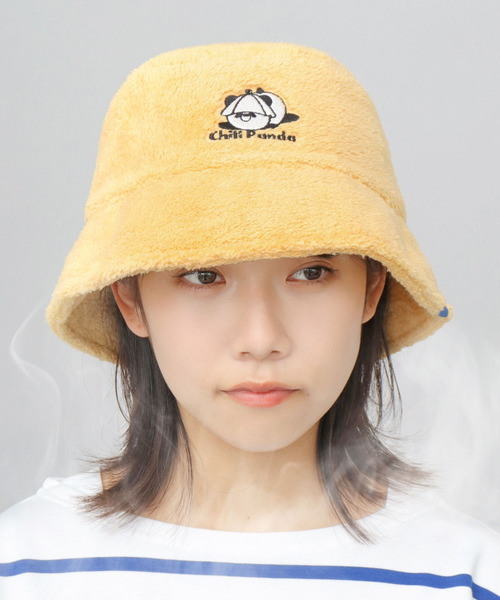 A.M.S. 帽子 ハット Chill Panda（チルパンダ） 肉厚パイル バケット