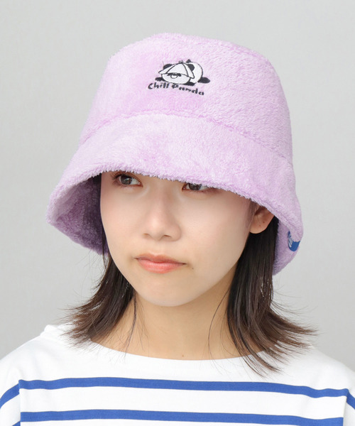 A.M.S. 帽子 ハット Chill Panda（チルパンダ） 肉厚パイル バケット