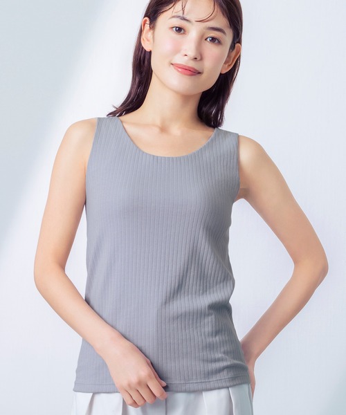 Wing インナーシャツ 肌着 「シンクロブラトップ リブタイプ