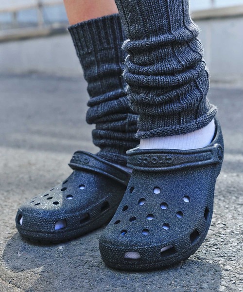 crocs サンダル Classic Glitter Clog / クロックス クラシック