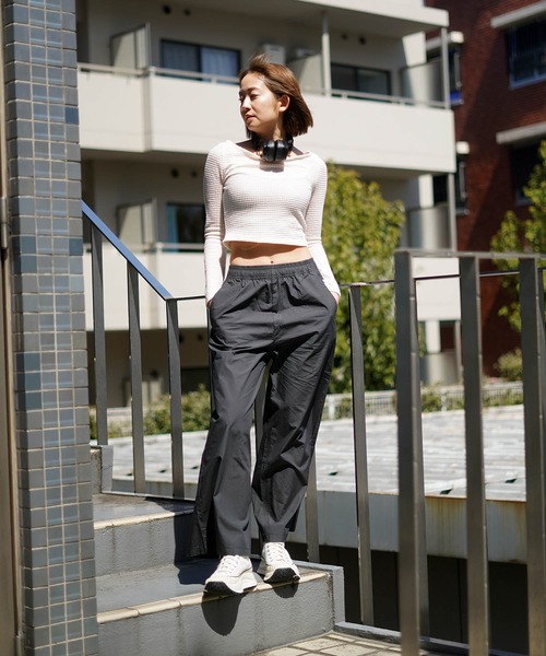 ■MAISON SPECIAL ワイドパンツ Dickies イージーパンツ■ coen 【WEB限定】Dickies（ディッキーズ）ツイルイージーワイド
