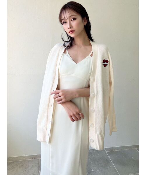 RESEXXY（リゼクシー） カーディガン エンブロイダリーニット