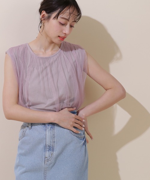 JILL by STUART tシャツ 「washable」ボリューム