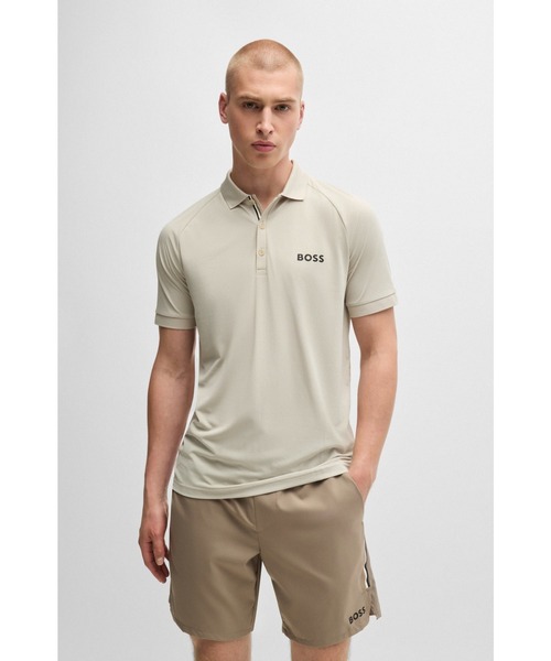 BOSS MATTEO BERRETTINIコロッセオグラフィック ポロシャツ BOSS x Matteo Berrettini - Flat Collar Polo - Fall 2024