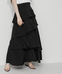 ADAM ET ROPE' スカート 「ZOZO限定・多サイズ」アシンメトリー