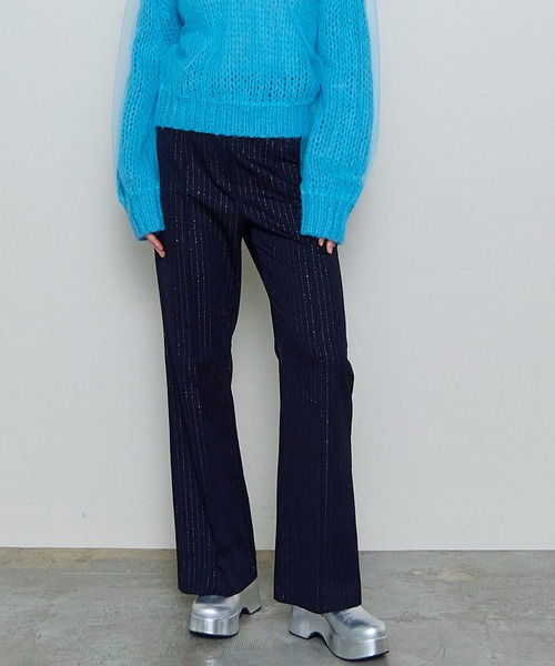 MAISON SPECIAL（メゾンスペシャル） スラックス パンツ Slim Straight