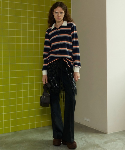 MAISON SPECIAL ストレートパンツ　スラックス MAISON SPECIAL（メゾンスペシャル） スラックス パンツ Center Crease