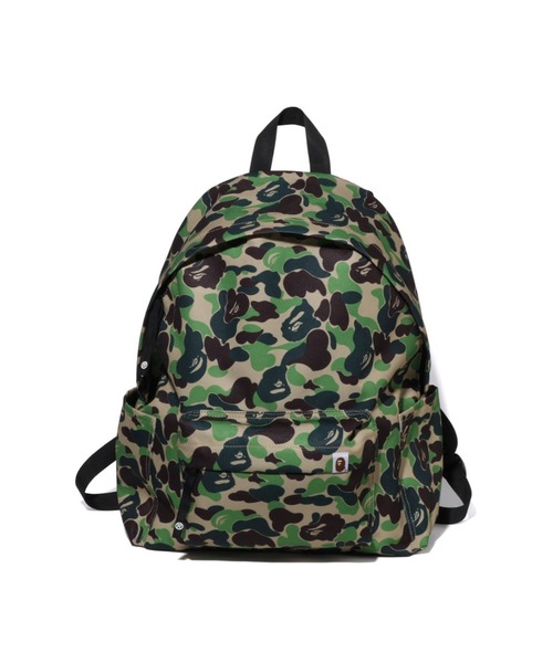 A Bathing ape ナイロン バックパック 迷彩 A BATHING APE デイバック リュック ABC CAMO DAYPACK メンズ