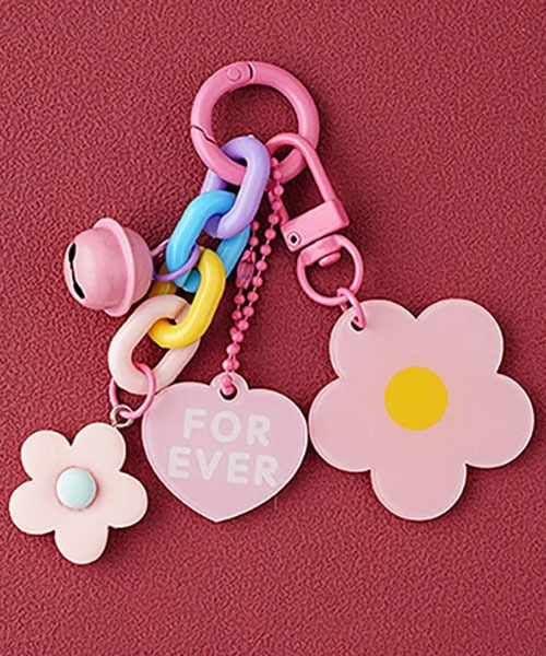 TONE SELECT GOODS キーホルダー 「urge select」カラフル フラワー