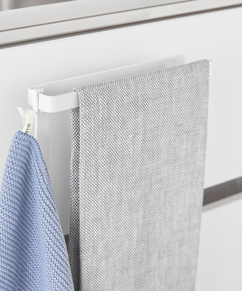 タオルラック タオルハンガー tower 「tower」シンク下収納扉タオルハンガー 高さ20.5cm : ZOZOTOWN