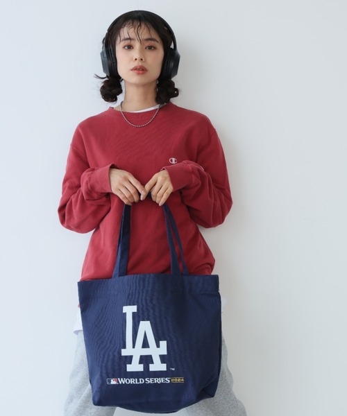 MLB■Summer Tote Bag■送料込 MLB トートバッグ キャンバストートバッグ レディース メンズ