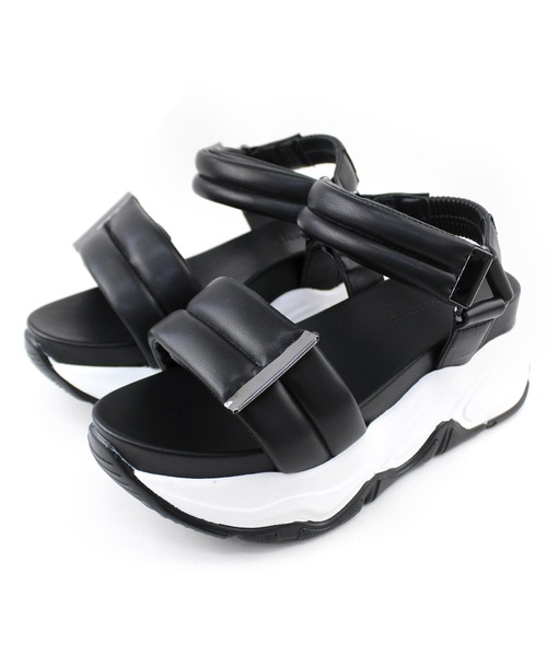 サンダル クッションベルト スポーツサンダル レディース : ZOZOTOWN