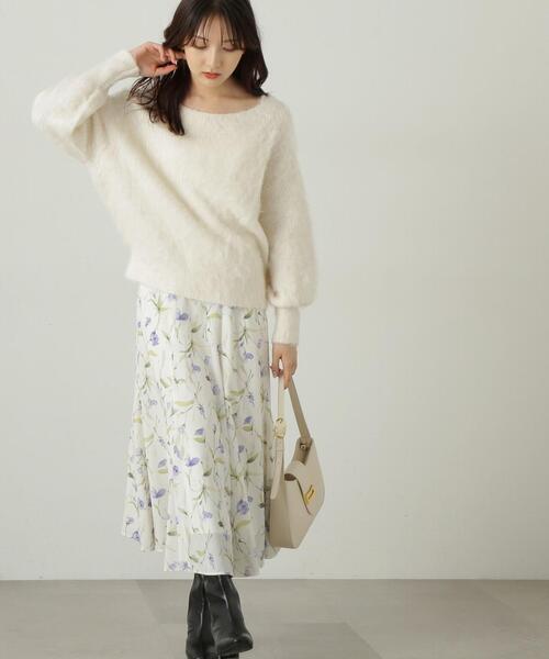 PROPORTION BODY DRESSING スカート フラワーパターンマチフレア