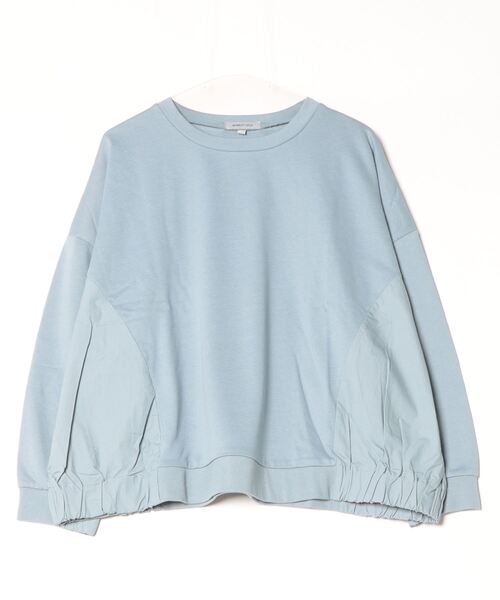 トレーナー スウェット PINTACK SLEEVE PULLOVER/ピンタックスリーブプルオーバー レディース