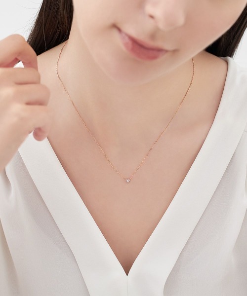 ネックレス 「11月誕生石」シルバー ネックレス 2本セット レディースの画像