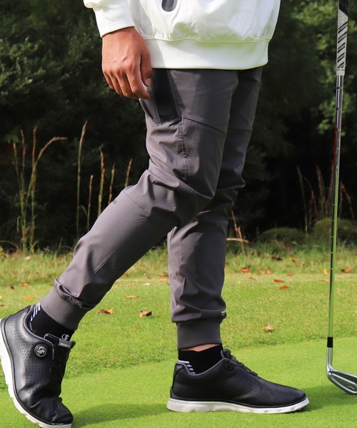 LUXE/R GOLF ストレッチ ブロードメッシュ 切り替えイージーパンツ RM)【LUXE/R GOLF】ストレッチ ブロード メッシュ 切り替え
