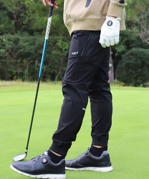 チノパン (RM)「LUXE/R GOLF」ストレッチ ブロード 防水 ファスナー