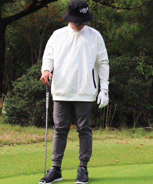 チノパン (RM)「LUXE/R GOLF」ストレッチ ブロード 防水