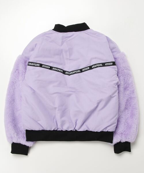 「ANAP GiRL」 「KIDS」ブルゾン M ラベンダー キッズ_画像2