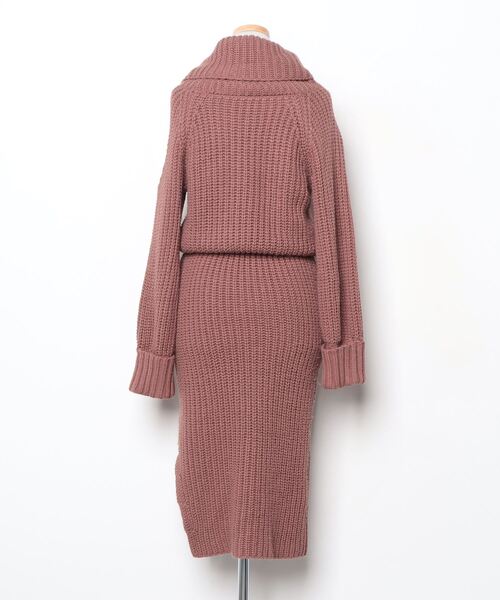 「RESEXXY」 ニットワンピース FREE ブラウン レディース_画像2