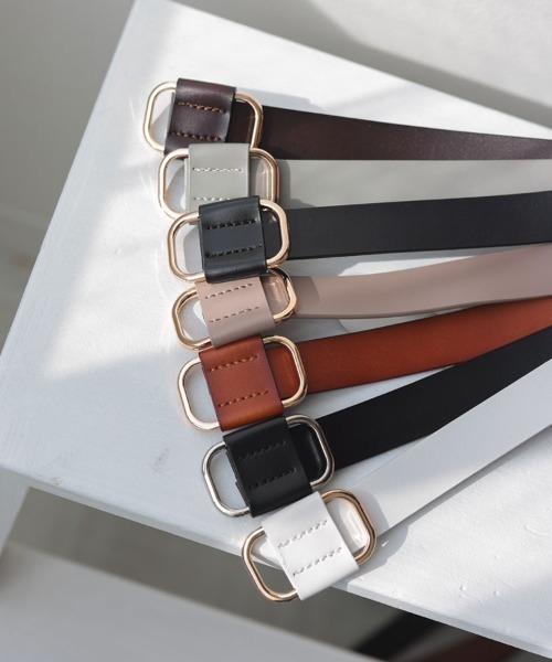 DONOBAN（ドノバン） ベルト 本革穴なしスクエアリングベルト