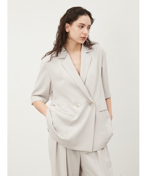 [Mila Owen] tailored jacket 1 бежевый женский 