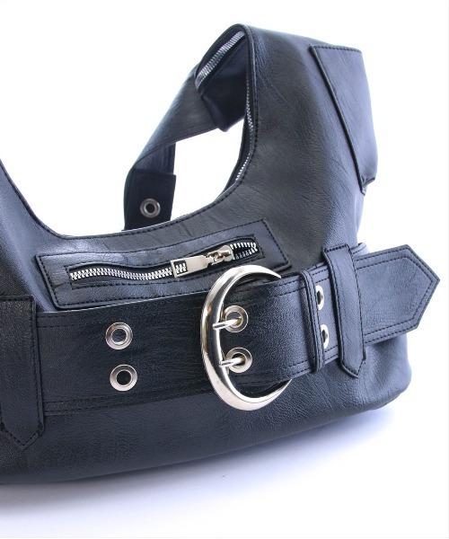 clear ショルダーバッグ バッグ ワイドベルトショルダーバッグ 「韓国