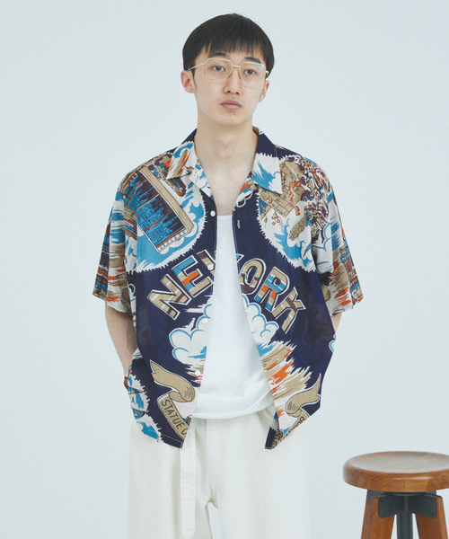 ジャーナルスタンダード　BINDU 半袖シャツ L 楽天市場】BINDU / ビンドゥー Indian cotton pattern S/S