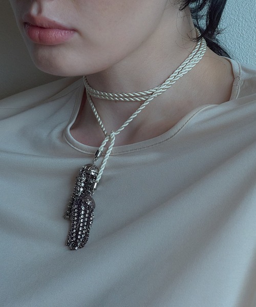 ネックレス 「IRIS 47」palace fringe necklace/パレス フリンジ ネックレス BO167 レディースの画像