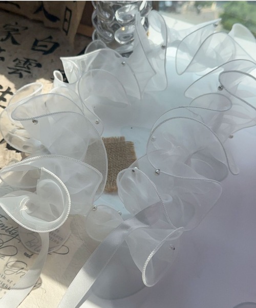 pyornim（ピョルニム） パール付きフリルスマホショルダー : ZOZOTOWN