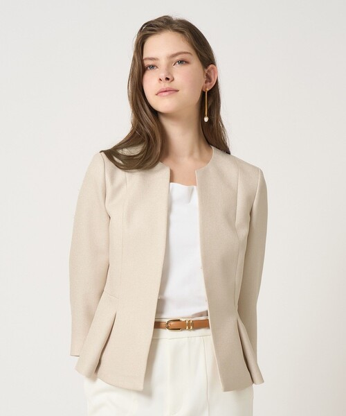 ANAYI（アナイ） ジャケット ノーカラージャケット 「セットアップ対応