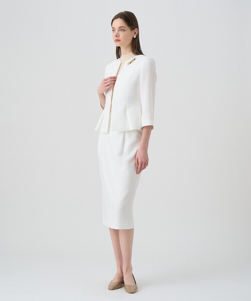 ANAYI（アナイ） ジャケット ノーカラージャケット 「セットアップ対応