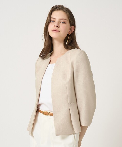 ANAYI（アナイ） ジャケット ノーカラージャケット 「セットアップ対応