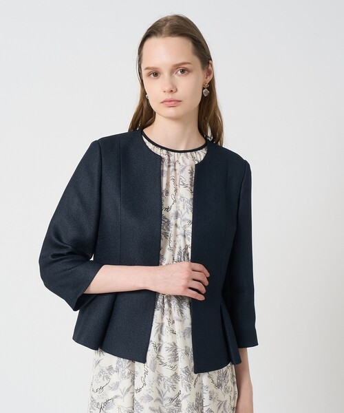 ANAYI（アナイ） ジャケット ノーカラージャケット 「セットアップ対応